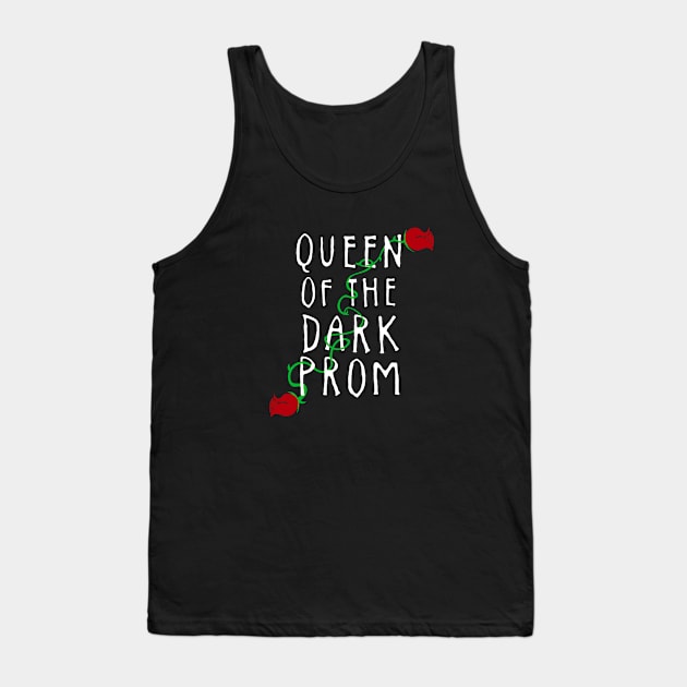 Queen of the Dark Prom Tank Top by LordNeckbeard